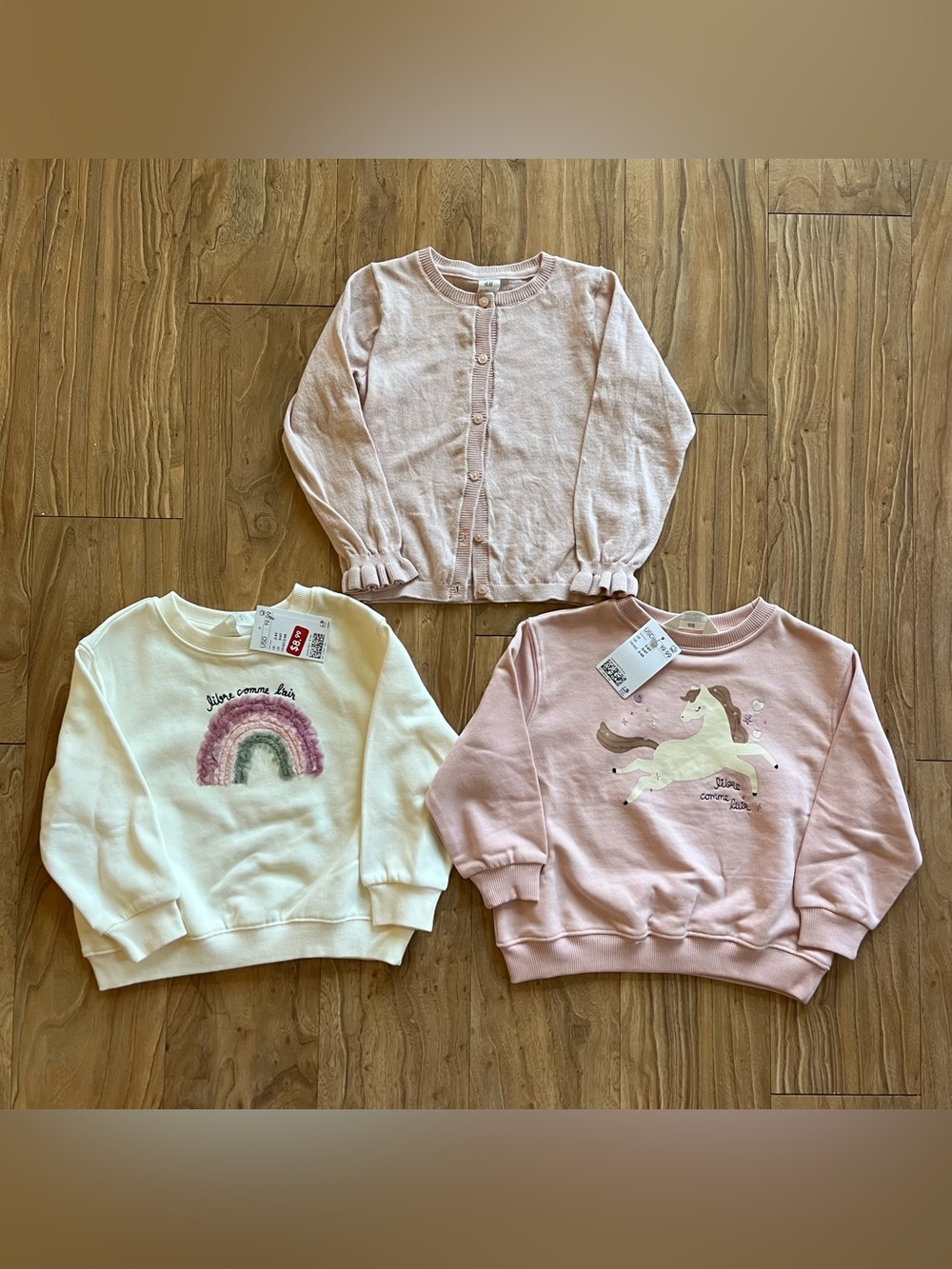 H&M baby sweater sweatshirt bundle